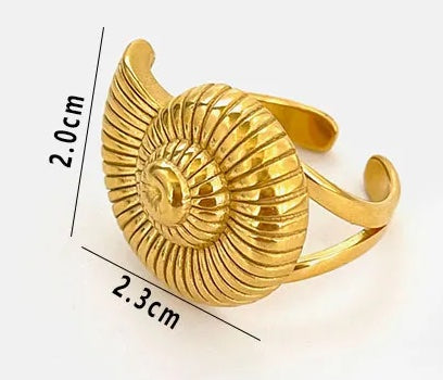 Bague Coquillage