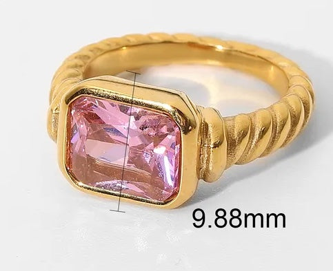 Bague Marianne - Rose