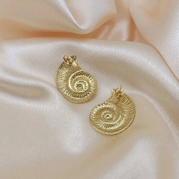 Boucles d'oreilles Escargot